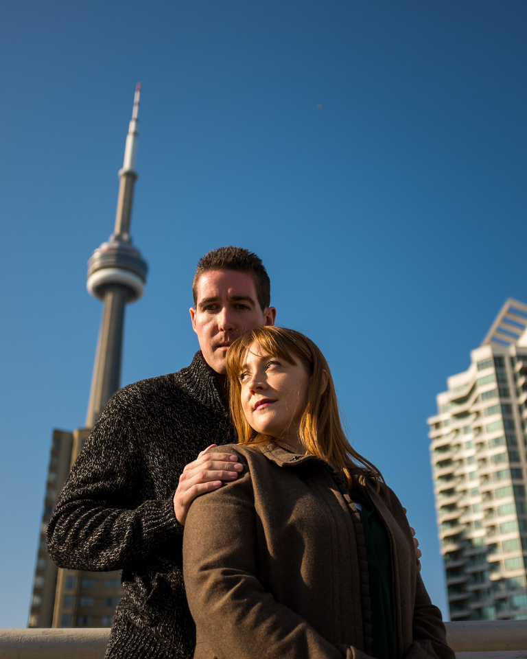 queens quay cn tower kingston photographer engagement photos amsterdam brewery toronto make portraits connection