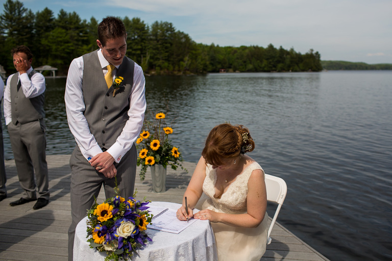 Port Cunnington Lodge Wedding Destination Muskoka Cottage Resort Documentary Wedding Photojournalism Rob Whelan-2