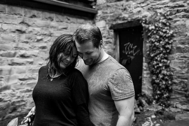 red_house_engagement_downtown_kingston_ygk_rain_love_romance